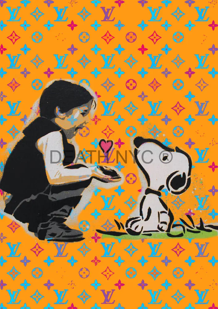Deathm4240 Snoopy (Edition Of 100) (2022) Art Print