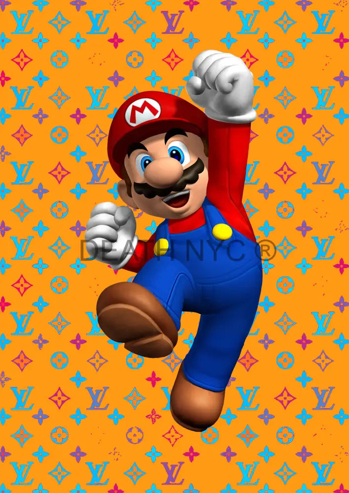 Deathm4248 Mario (Edition Of 100) (2022) Art Print