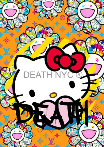 Deathm4413 Kitty (Edition Of 100) (2020) Art Print