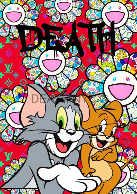 Deathm4420 Tom & Jerry (Edition Of 100) (2020) Art Print