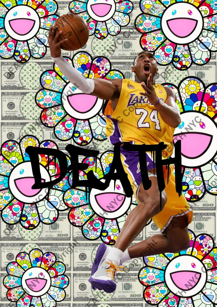 Deathm4423 Kobe (Edition Of 100) (2020) Art Print