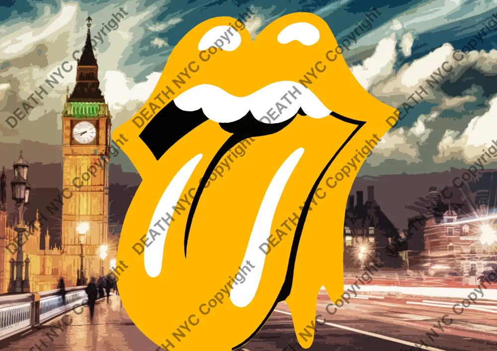 Deathm4699 Rolling Stone (Edition Of 100) (2022) Art Print