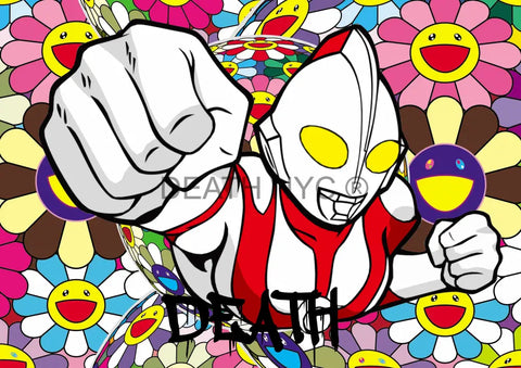 Deathm4725 Ultraman (Edition Of 100) (2022) Art Print