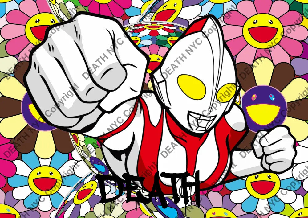Deathm4725 Ultraman (Edition Of 100) (2022) Art Print