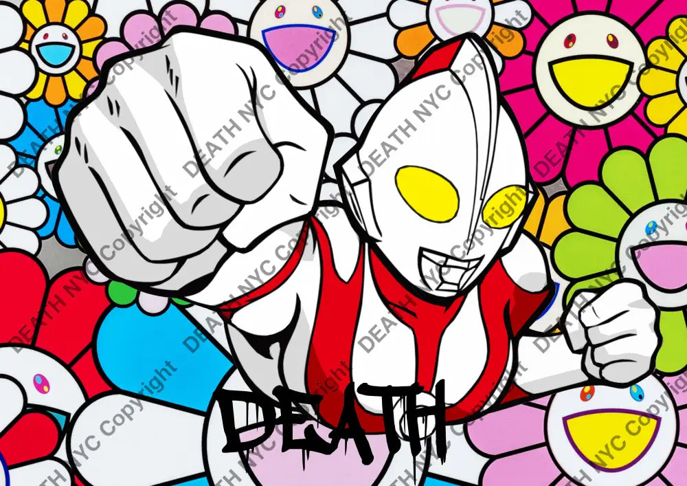 Deathm4727 Ultraman (Edition Of 100) (2022) Art Print