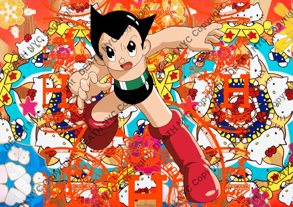 Deathm4747 Astro Boy (Edition Of 100) (2022) Art Print