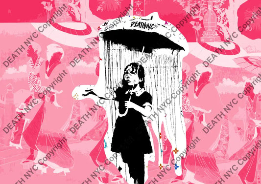 Deathm4786 Banksy (Edition Of 100) (2022) Art Print