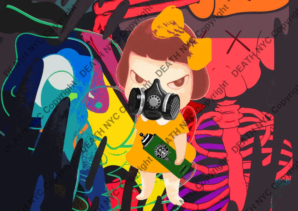 Deathm4832 Cute (Edition Of 100) (2022) Art Print