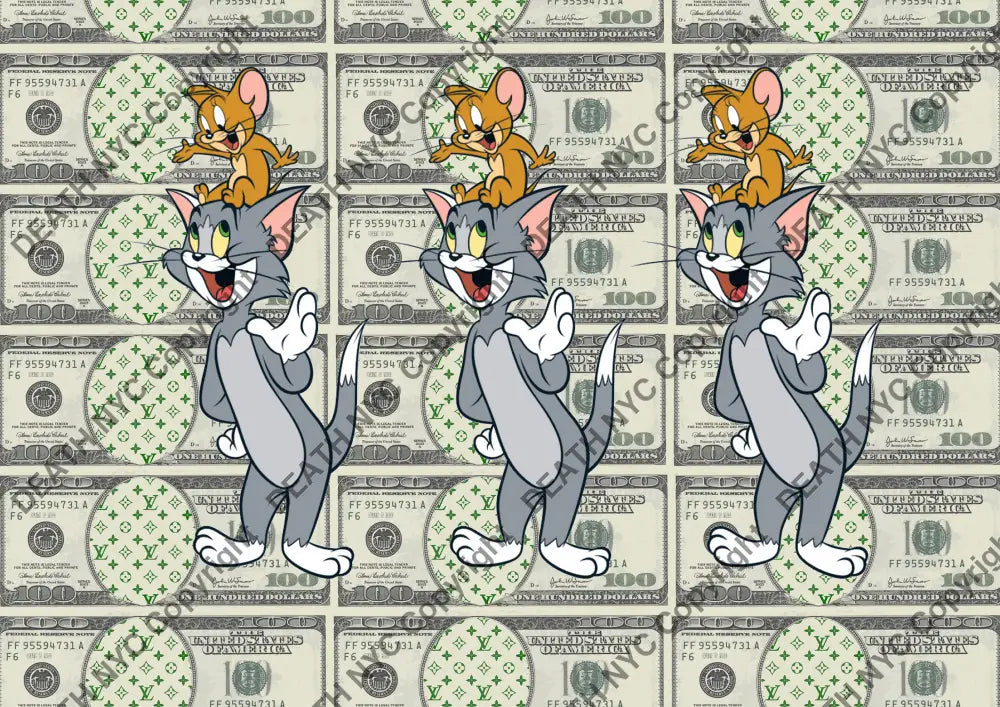 Deathm4870 Tom And Jerry (Edition Of 100) (2022) Art Print