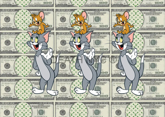 Deathm4870 Tom And Jerry (Edition Of 100) (2022) Art Print