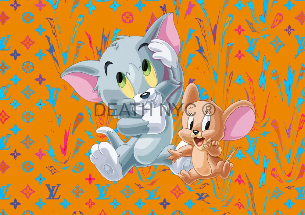 Deathm4877 Tom And Jerry (Edition Of 100) (2022) Art Print