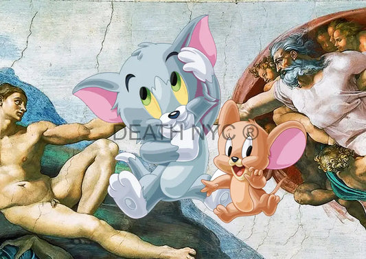 Deathm4879 Tom And Jerry (Edition Of 100) (2022) Art Print