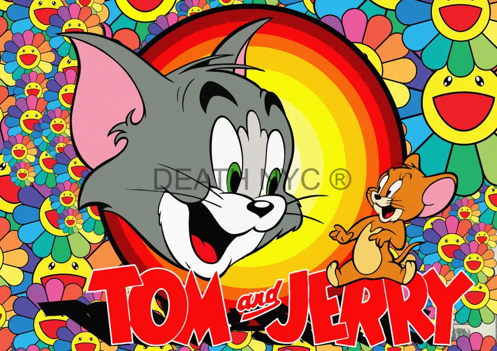 Deathm4888 Tom And Jerry (Edition Of 100) (2022) Art Print