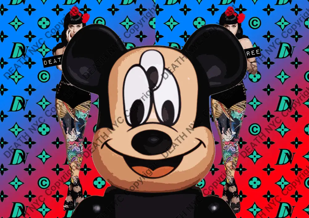 Deathm4903 Mickey (Edition Of 100) (2022) Art Print