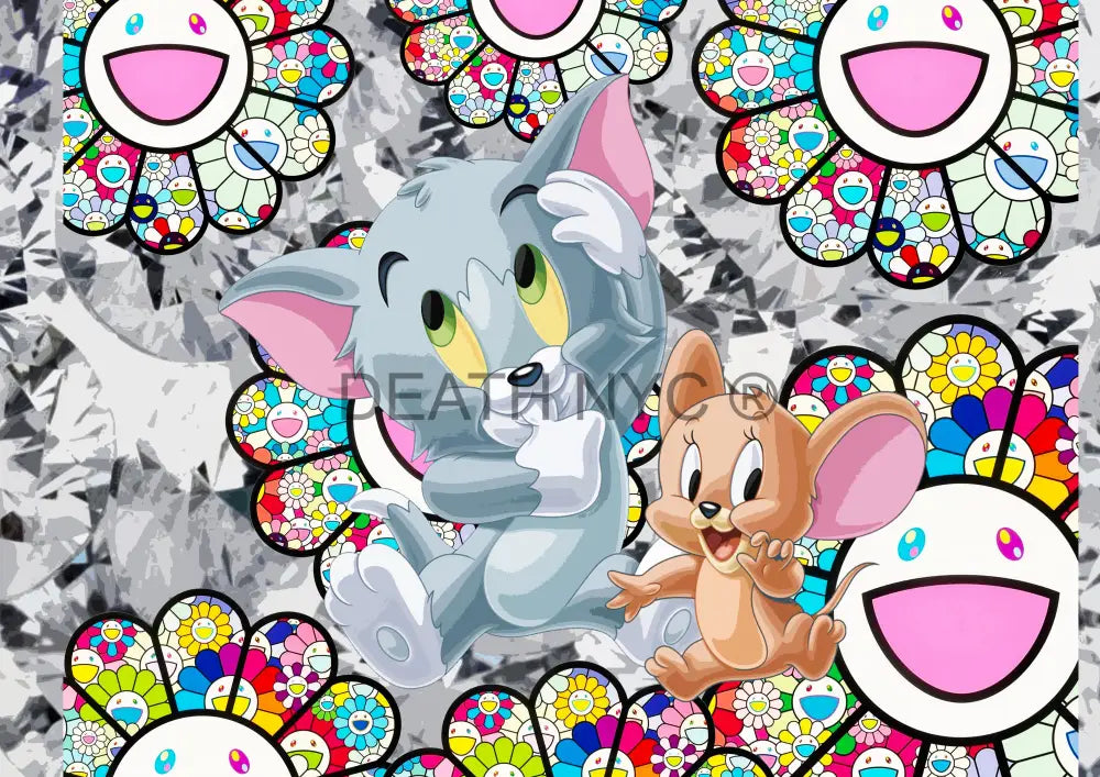 Deathm4973Tom And Jerry (Edition Of 100) (2022) Art Print