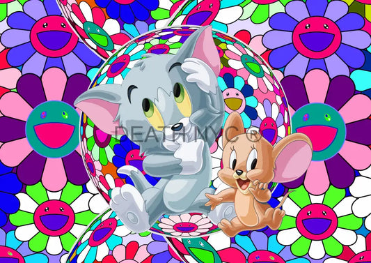 Deathm4974 Tom And Jerry (Edition Of 100) (2022) Art Print