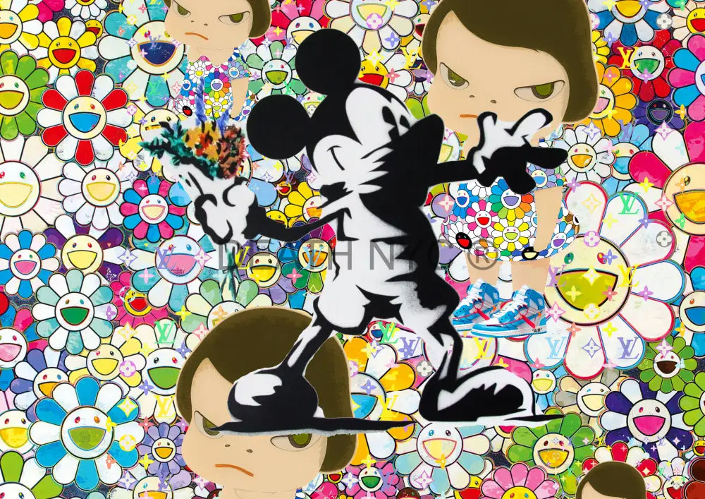 Deathm5070 Mickey (Edition Of 100) (2022) Art Print