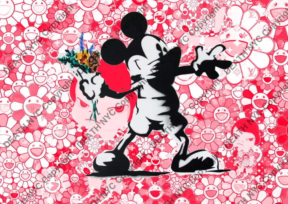 Deathm5071 Mickey (Edition Of 100) (2022) Art Print