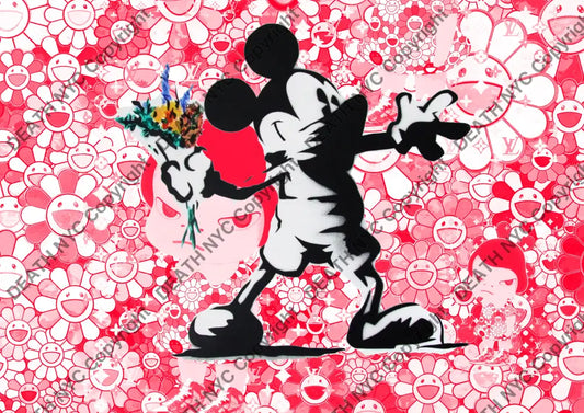 Deathm5071 Mickey (Edition Of 100) (2022) Art Print
