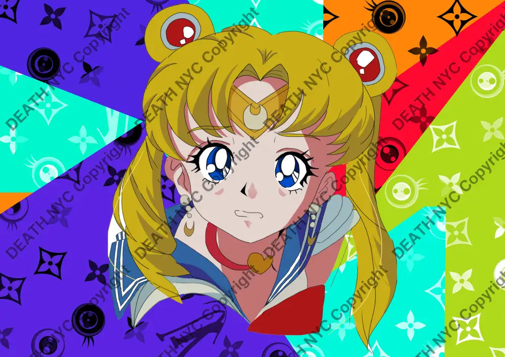 Deathm5223 Sailor Moon (Edition Of 100) (2022) Art Print