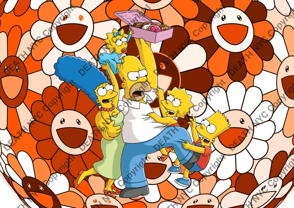 Deathm5424 Simpsons (Edition Of 100) (2022) Art Print