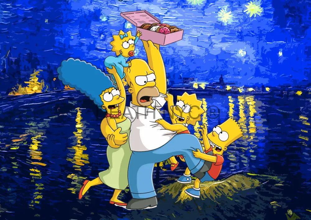 Deathm5426 Simpsons (Edition Of 100) (2022) Art Print