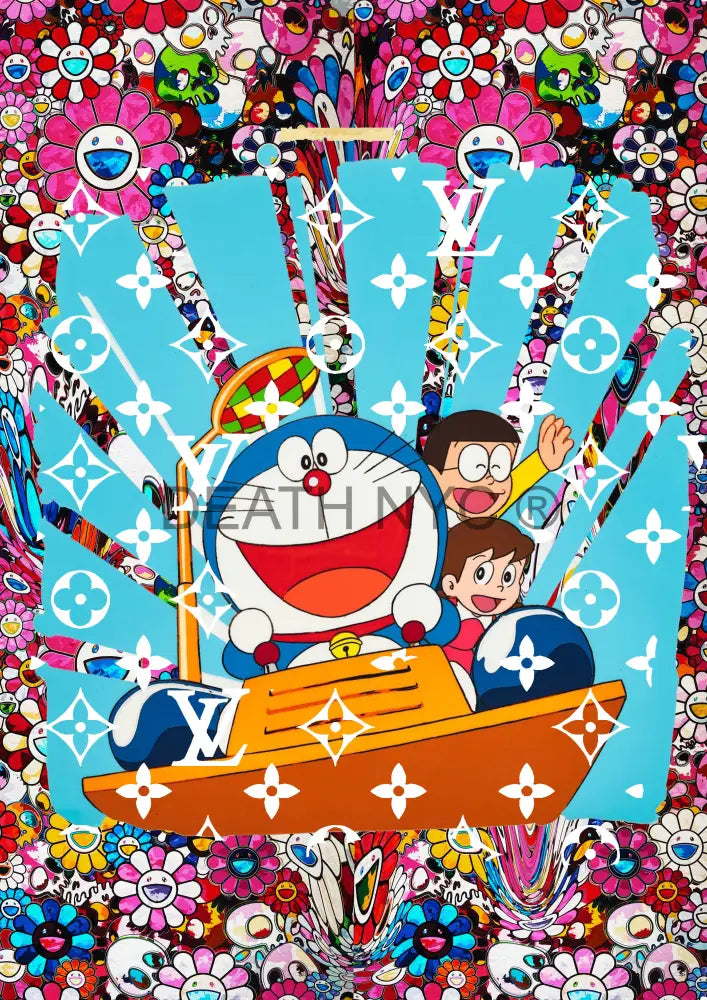 Deathm5930 Doraemon (Edition Of 100) (2022) Art Print