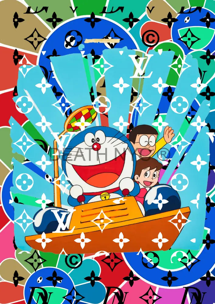 Deathm5931 Doraemon (Edition Of 100) (2022) Art Print