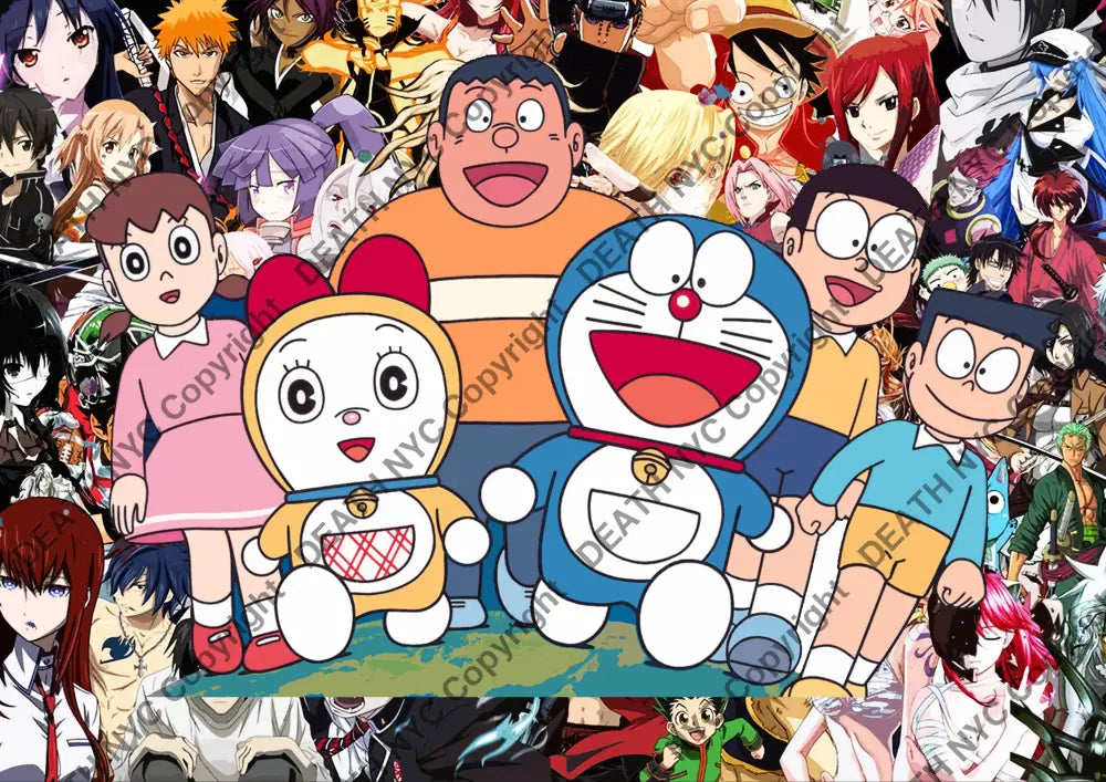 Deathm5941 Doraemon (Edition Of 100) (2022) Art Print