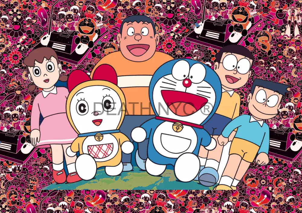 Deathm5943 Doraemon (Edition Of 100) (2022) Art Print