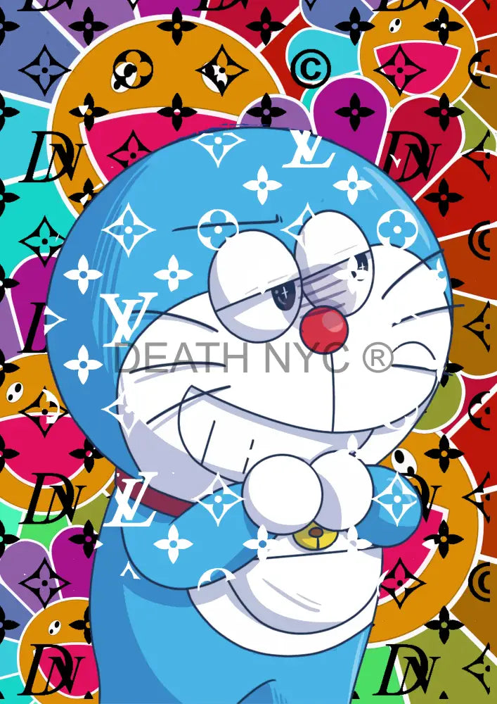 Deathm5952 Doraemon (Edition Of 100) (2022) Art Print