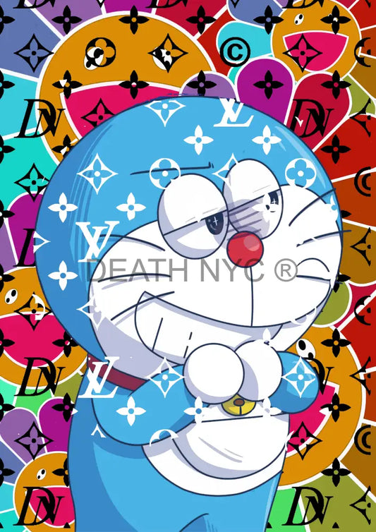 Deathm5952 Doraemon (Edition Of 100) (2022) Art Print