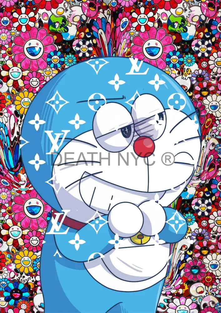 Deathm5953 Doraemon (Edition Of 100) (2022) Art Print