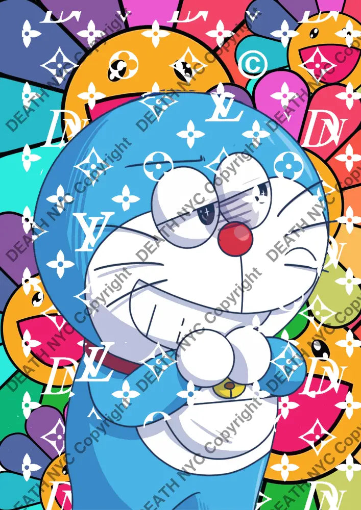 Deathm5954 Doraemon (Edition Of 100) (2022) Art Print
