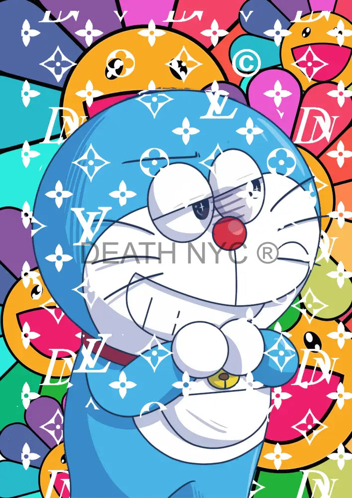 Deathm5954 Doraemon (Edition Of 100) (2022) Art Print