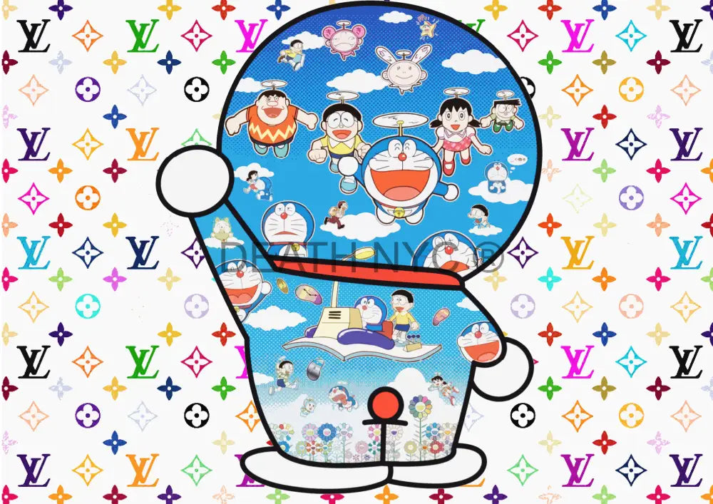 Deathm6136 Doraemon (Edition Of 100) (2020) Art Print