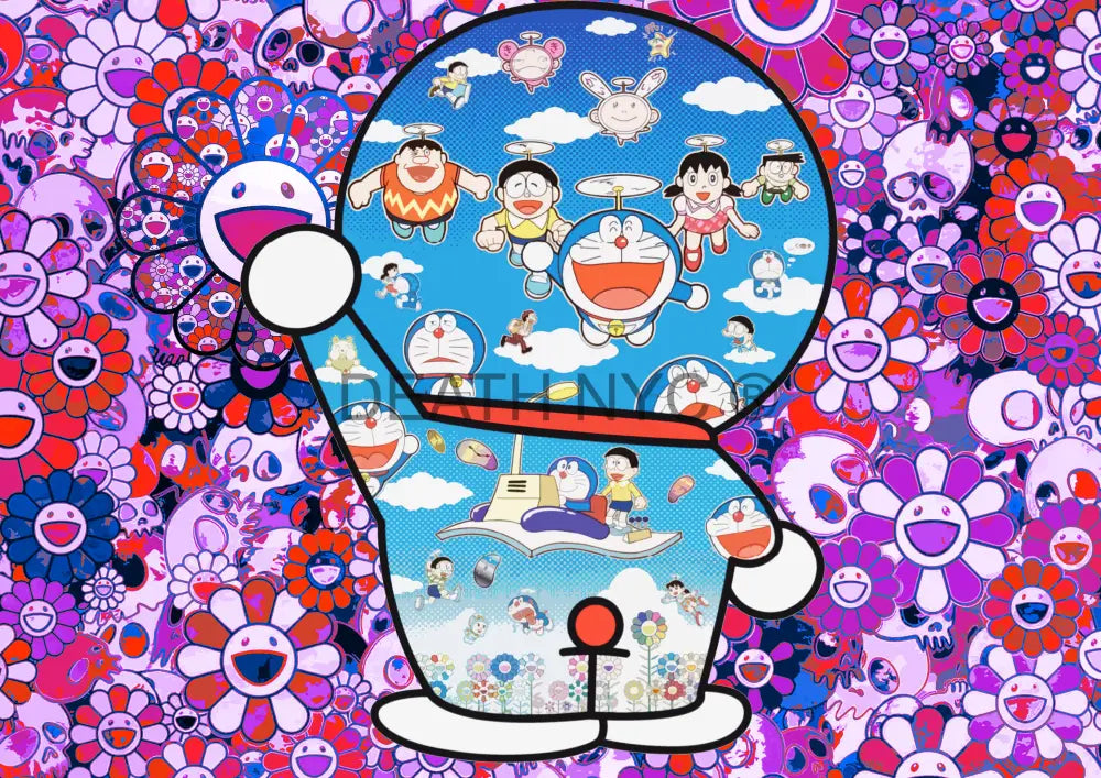 Deathm6138 Doraemon (Edition Of 100) (2020) Art Print