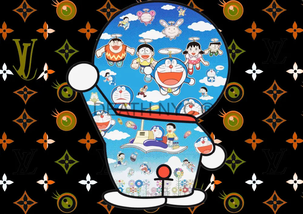 Deathm6139 Doraemon (Edition Of 100) (2020) Art Print