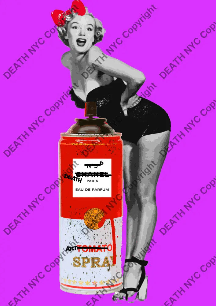 Deathm6153 Monroe (Edition Of 100) (2022) Art Print