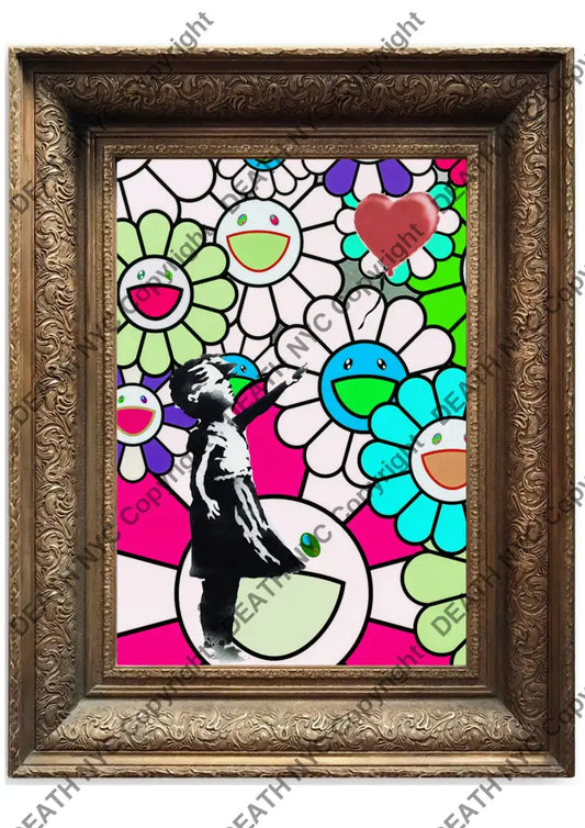 Deathma1004 Banksy (Edition Of 100) (2022) Art Print