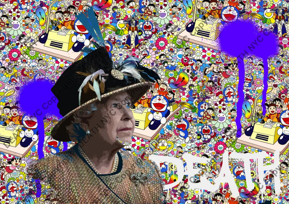 Deathma124 Queen (Edition Of 100) (2022) Art Print