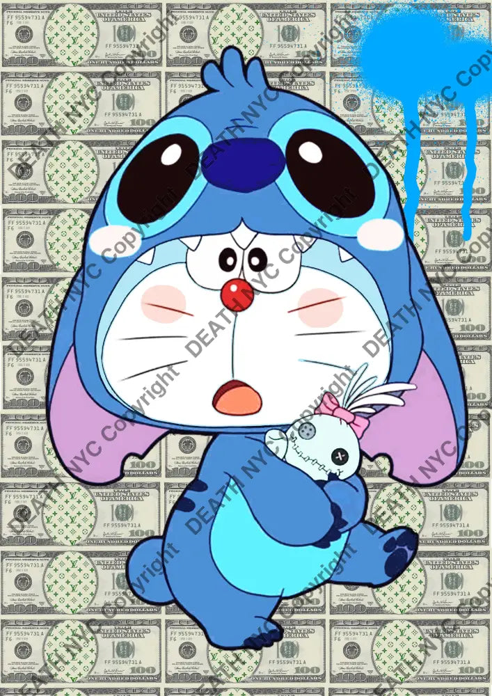 Deathma141 Doraemon (Edition Of 100) (2022) Art Print