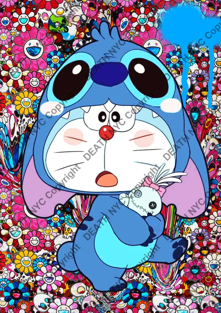 Deathma145 Doraemon (Edition Of 100) (2022) Art Print