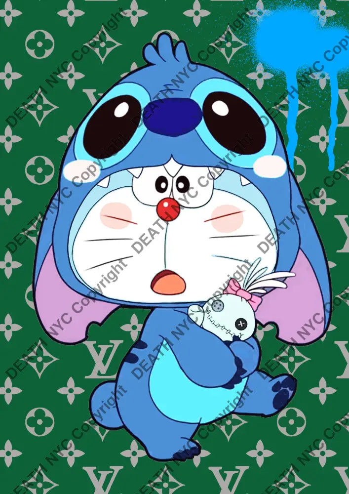 Deathma146 Doraemon (Edition Of 100) (2022) Art Print