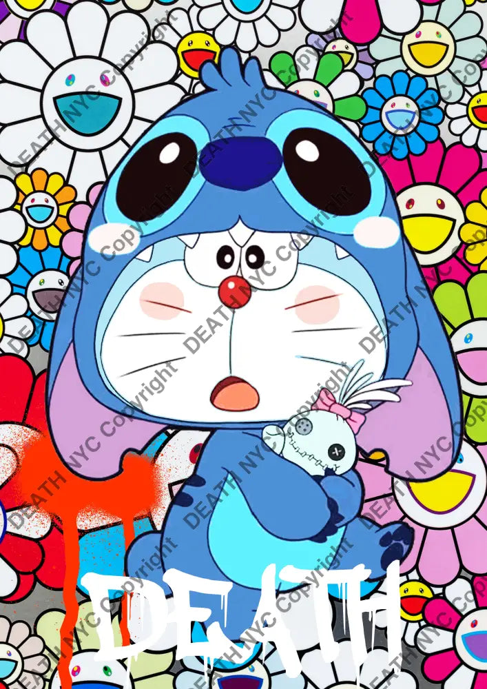 Deathma148 Doraemon (Edition Of 100) (2022) Art Print