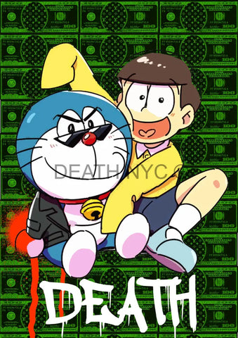Deathma204 Doraemon (Edition Of 100) (2022) Art Print