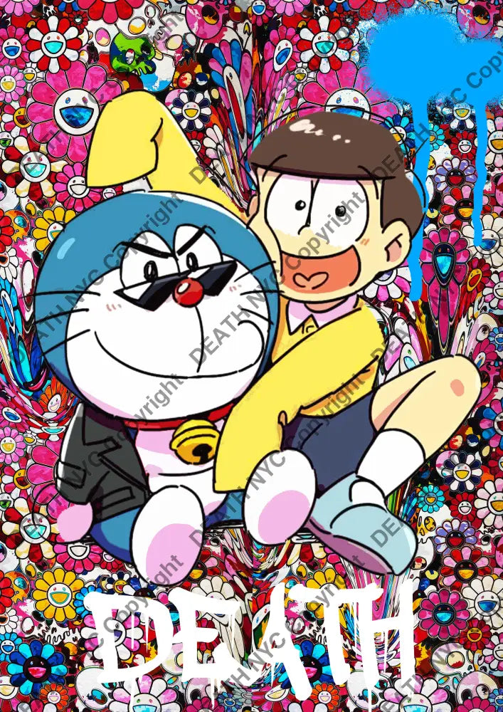 Deathma207 Doraemon (Edition Of 100) (2022) Art Print