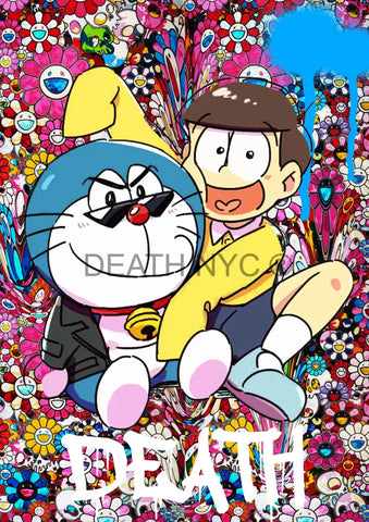 Deathma207 Doraemon (Edition Of 100) (2022) Art Print