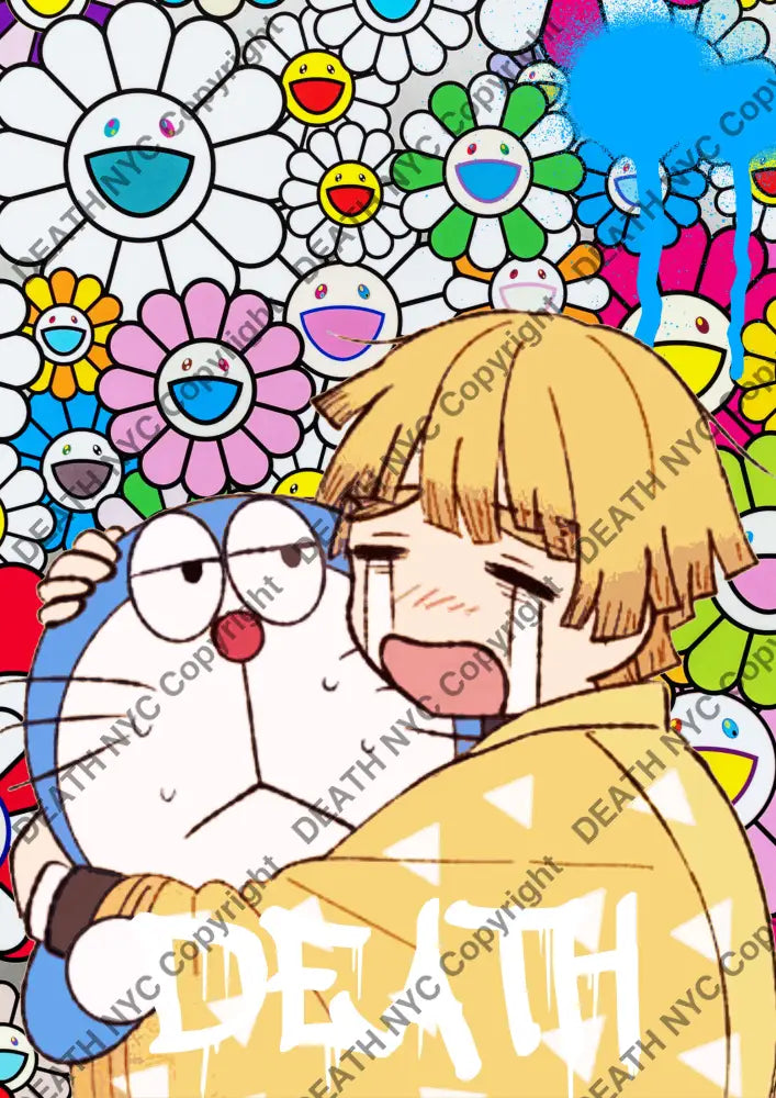 Deathma212 Doraemon (Edition Of 100) (2022) Art Print
