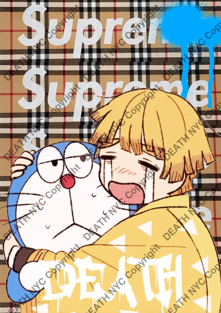 Deathma216 Doraemon (Edition Of 100) (2022) Art Print